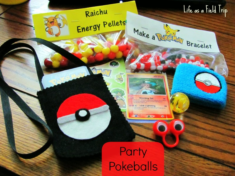 Party Pokeballs- Pokemon Goody bags - Life as a Field Trip